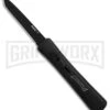 AKC Concord Black OTF Automatic Knife - Tanto Black Plain