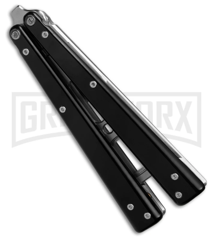 BB Barfly Pro V3 Black Bottle Opener Butterfly Trainer - Satin Plain - Image 2