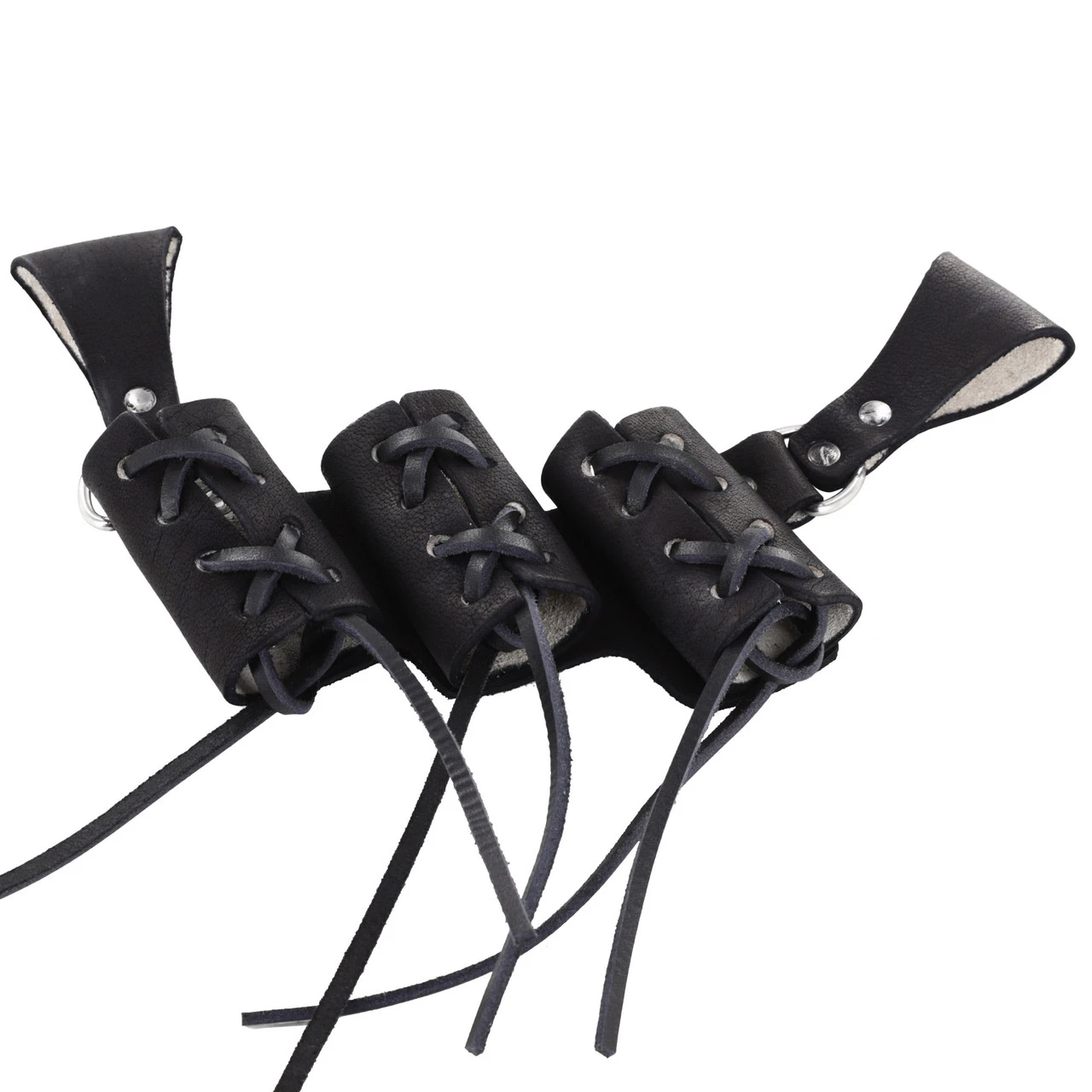 Tertiary Illusion 3 Sword Dagger Right-Handed Color Choice Medieval Belt Frog W/ Black Lacing - Image 2