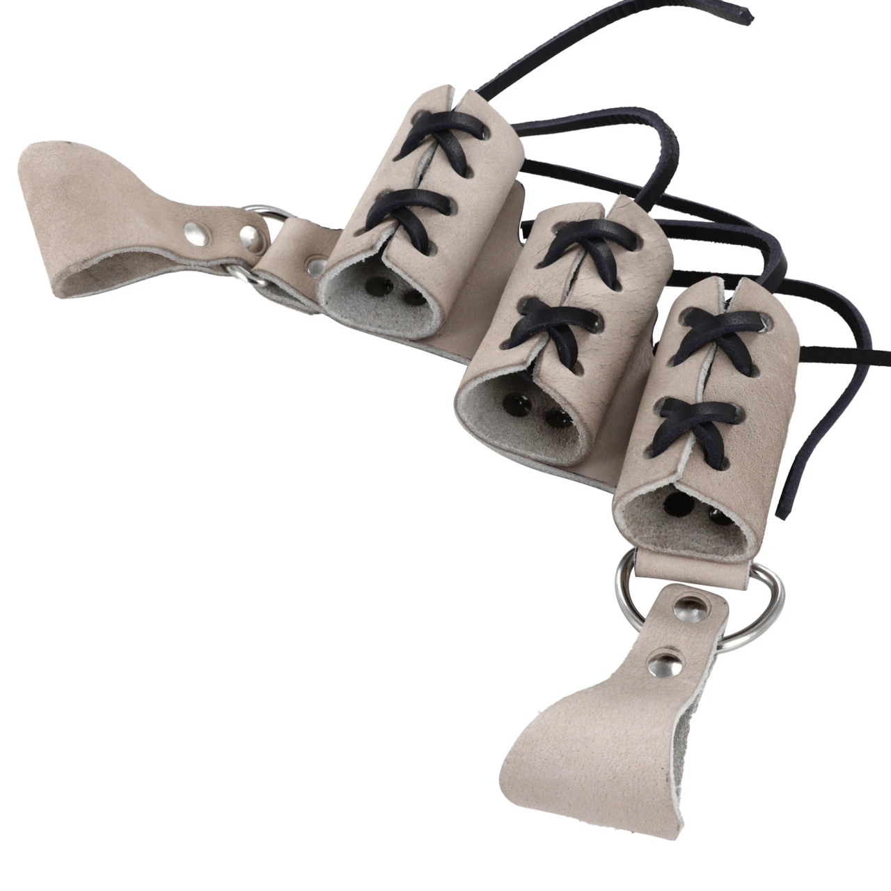 Tertiary Illusion 3 Sword Dagger Right-Handed Color Choice Medieval Belt Frog W/ Black Lacing - Image 9