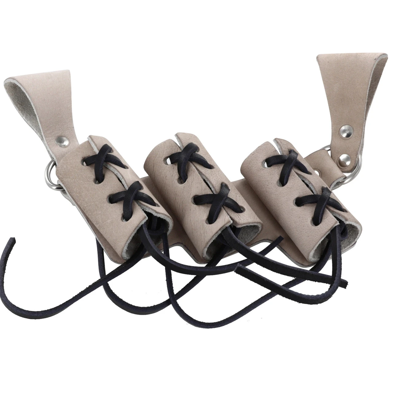 Tertiary Illusion 3 Sword Dagger Right-Handed Color Choice Medieval Belt Frog W/ Black Lacing - Image 8