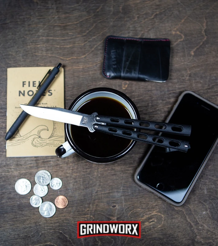 Bear & Son 114BL & 114BLTR Blue Butterfly Knife 2-Pack - Image 11