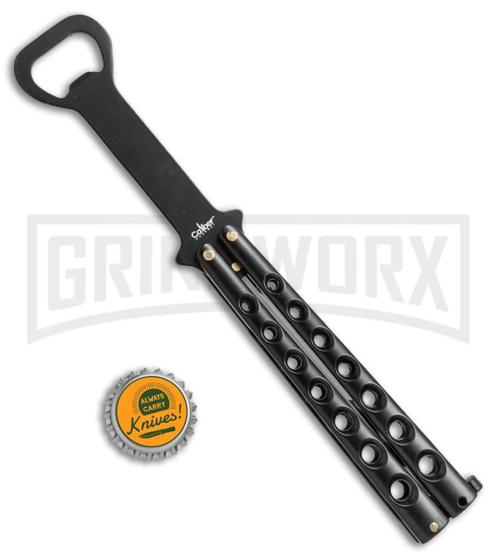 Caliber Gourmet Black Bottle Opener Butterfly Trainer - Image 4