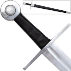 Age Of Chivalry EN45 Carbon Steel Medieval Knightly Battle Ready Sword