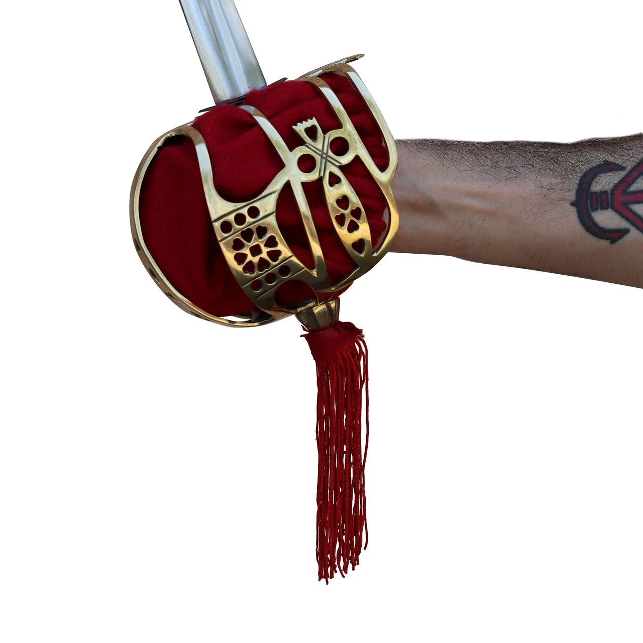 Basket Hilted Historical Replica Scottish Broad Sword - Image 5