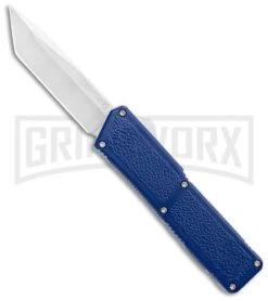 Lightning D/A Tanto OTF Automatic Knife Blue (3.25" Satin)