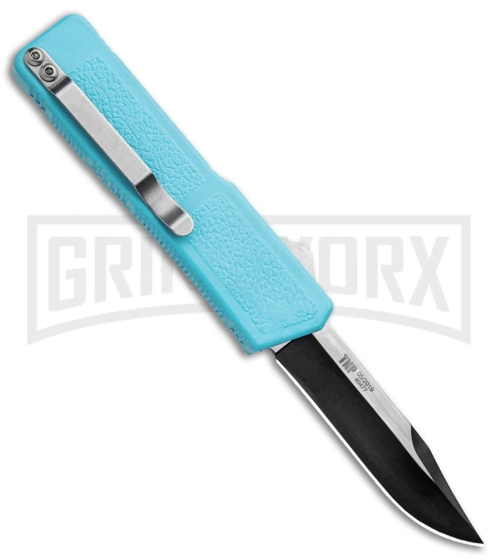 Lightning Nutnfancy Exclusive Powder Blue D/A OTF Automatic - Clip Two Tone - Image 2