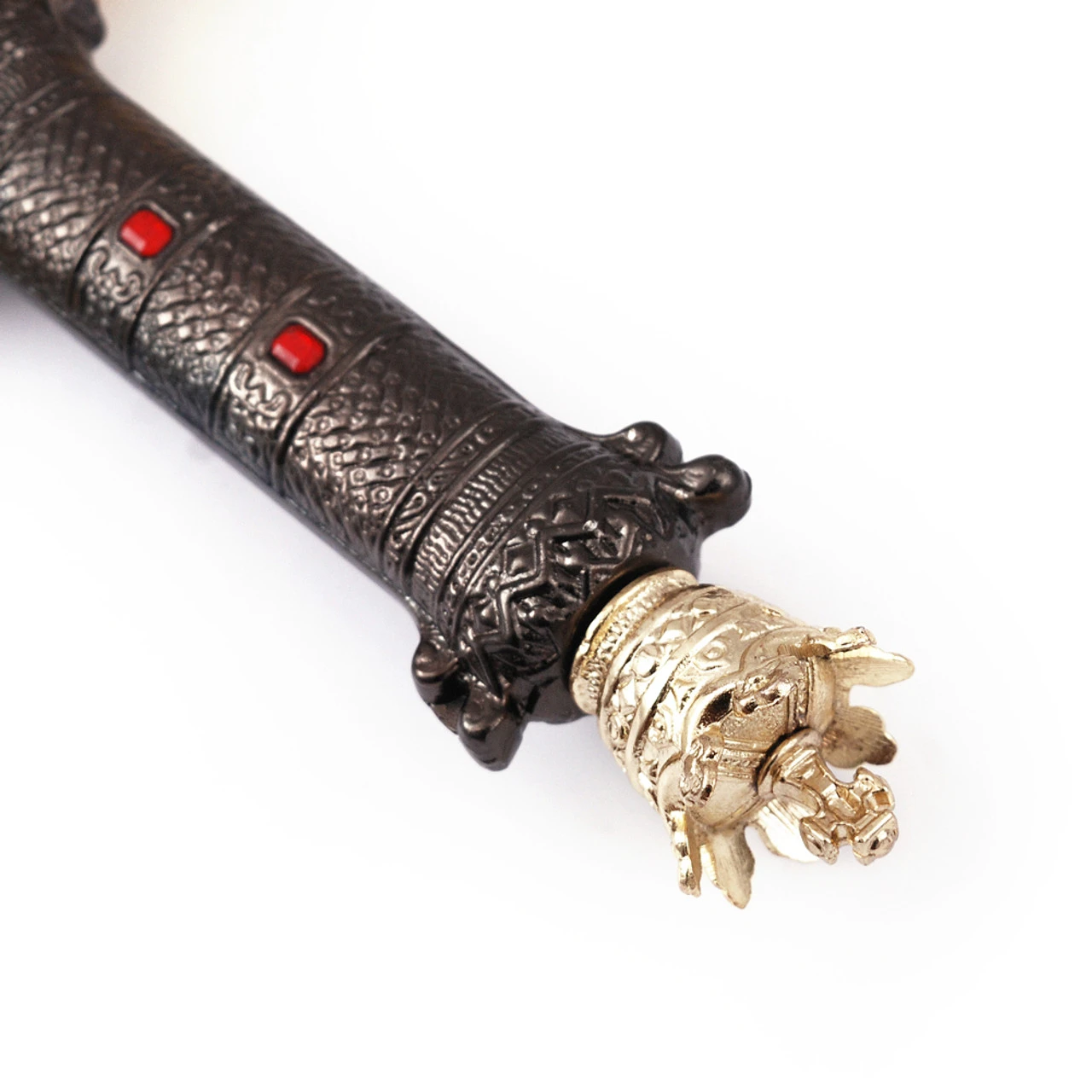 King Arthur Excalibur Gold Damascus Steel Medieval Sword - Image 5