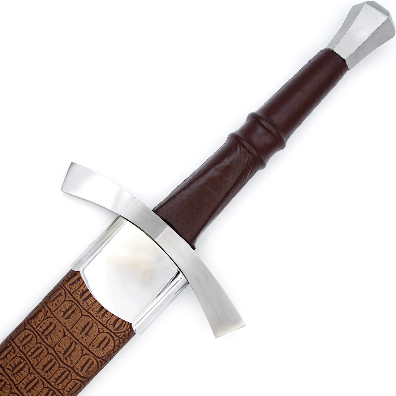 Ringing Metal 1095 High Carbon Steel Medieval Sword Replica - Image 5