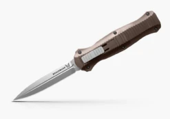 Benchmade 3300-2303 MCHENRY INFIDEL OTF S30V STONEWASH - FDE (FLAT DARK EARTH) ALUM