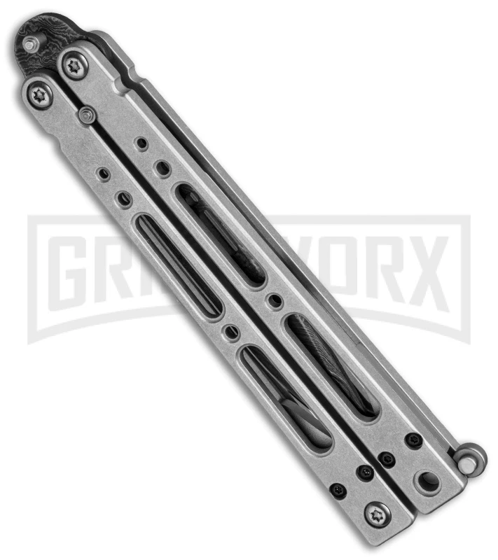 Bear OPS Bear Song IV Balisong Butterfly Knife - Damascus Plain - Image 3